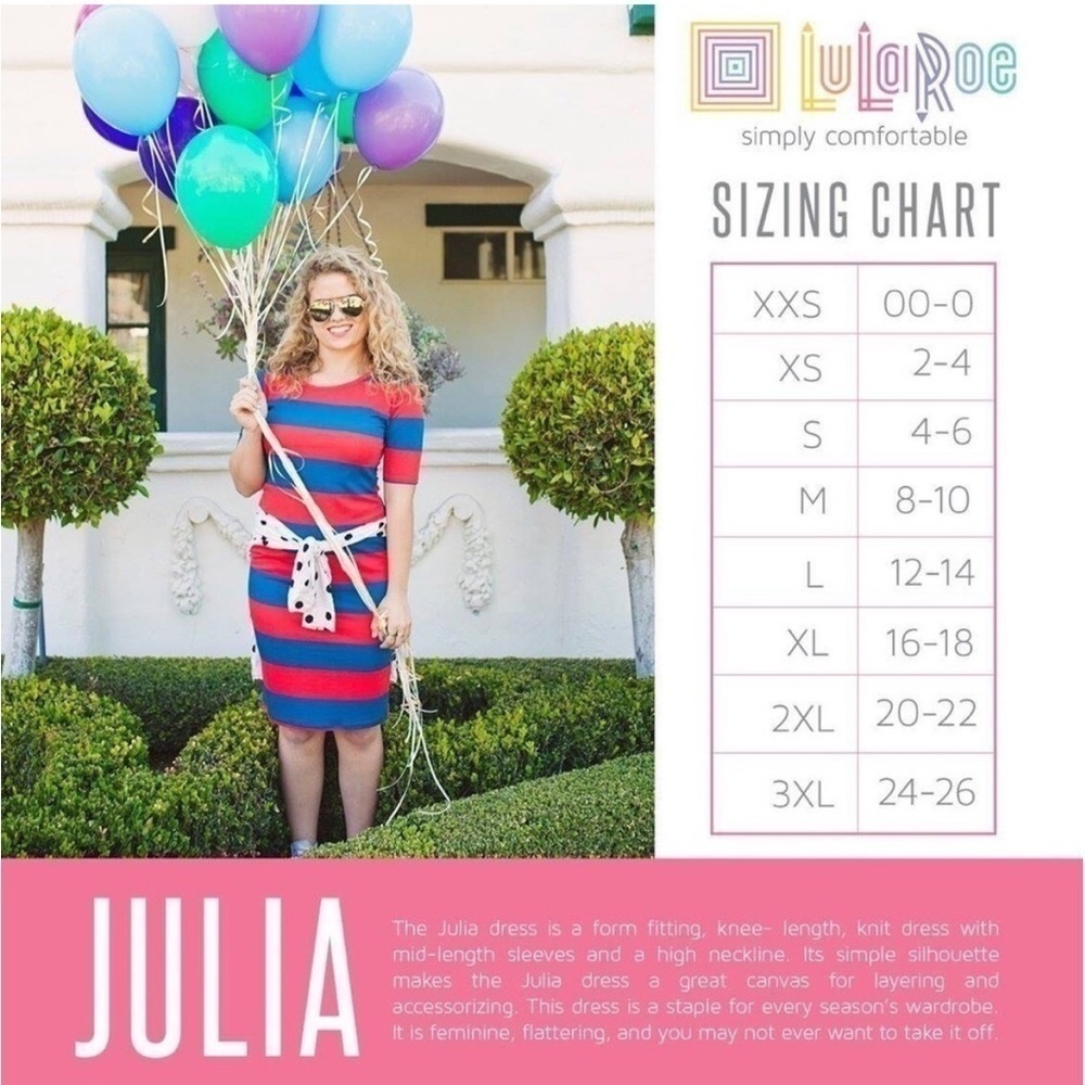 NEW! Short Sleeve Striped T-Shirt Midi Dress LuLaRoe Julia size XXS - Picture 7 of 8